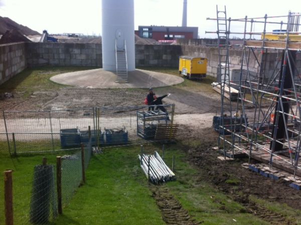Nieuwbouw radarpost Eemshaven (Groningen)